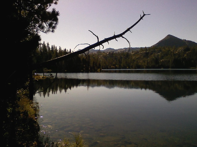 Beautiful lake I found in my jeep.  I am going back to fish it b4 the snow hits