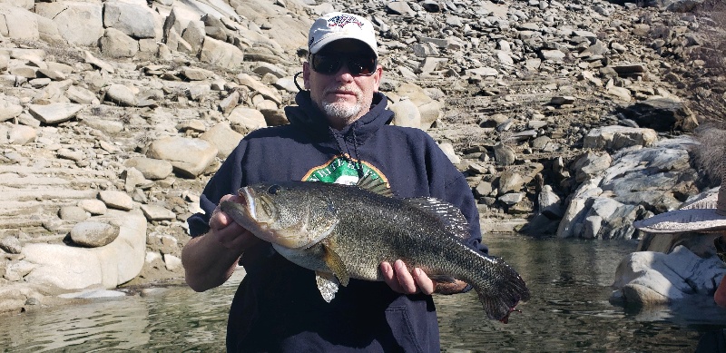 PB lake Oroville  near Gridley