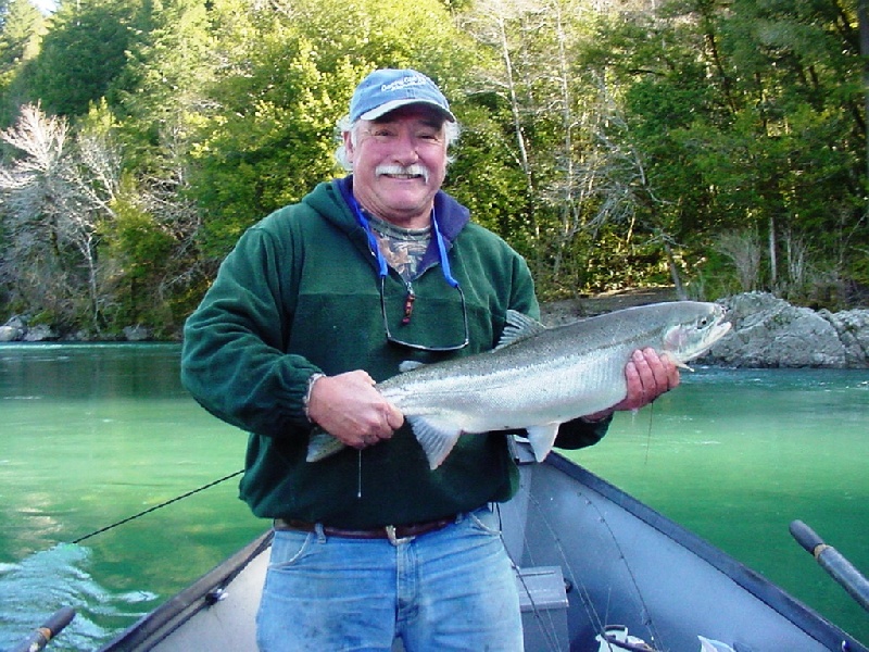 Cheto River steelhead near Crescent City